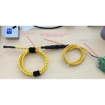 ALLNET MSR lekkagedetectiekabel 7,5m sensor + 2m aansluiting (ALL445X-Leckage-7,5M-Cable)