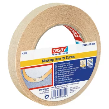 tesa 04319-00079-01 fijne lijn afdekband 25 m x 19 mm