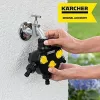 Kärcher 2.645-200.0 3-weg verdeler 60 mm zuigslang met terugslagklep