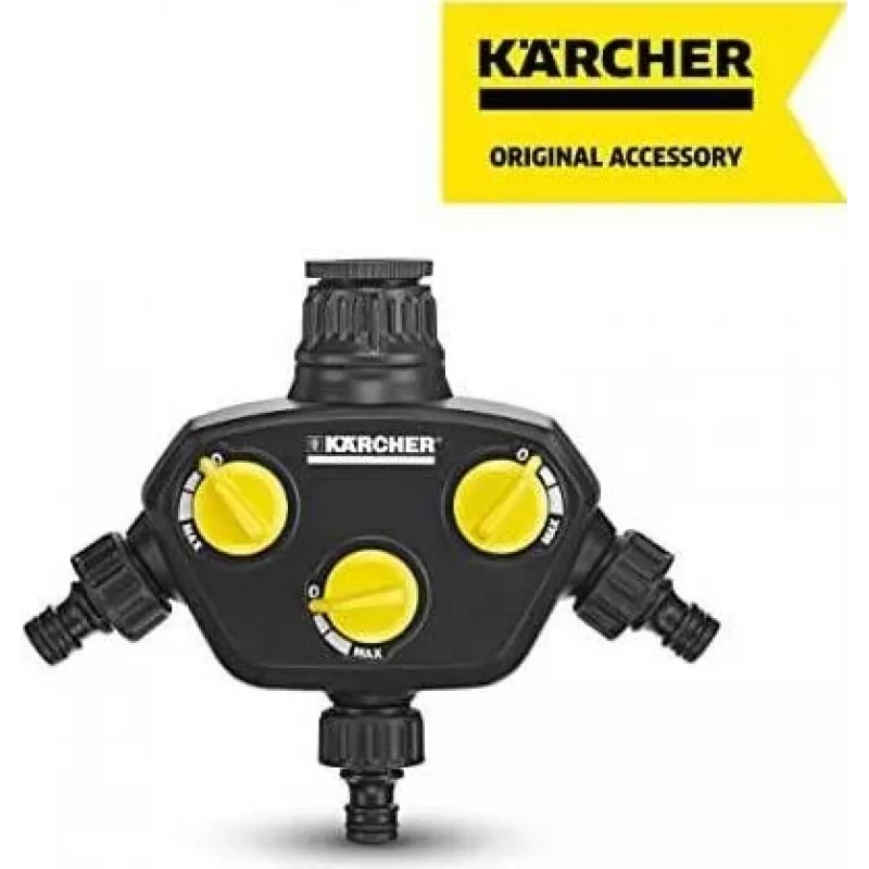 Kärcher 2.645-200.0 3-weg verdeler 60 mm zuigslang met terugslagklep