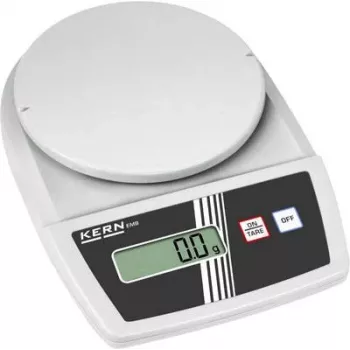 KERN EMB 3000-1 precisie briefweegschaal, 3 kg capaciteit, 0,1 g afleesbaarheid, zilver