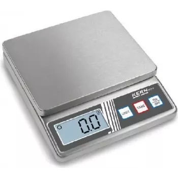 KERN FOB 5K1S digitale postweegschaal, 5 kg capaciteit, 1 g afleesbaarheid, zilver