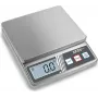 KERN FOB 5K1S digitale postweegschaal, 5 kg capaciteit, 1 g afleesbaarheid, zilver