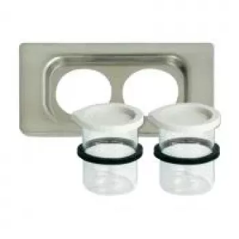 EMAG levensmiddelenbewaarset 4,0L met 2x0,6L glazen bakjes