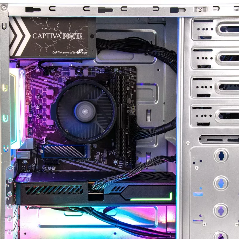 CAPTIVA PC Power Starter R95-899 (Ryzen 5 5600G/SSD 1TB/32GB/WLAN/zonder OS)