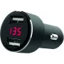 IWH dual-USB-autolader met spanningsweergave 4,8A (019062)