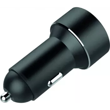 IWH dual-USB-autolader met spanningsweergave 4,8A (019062)
