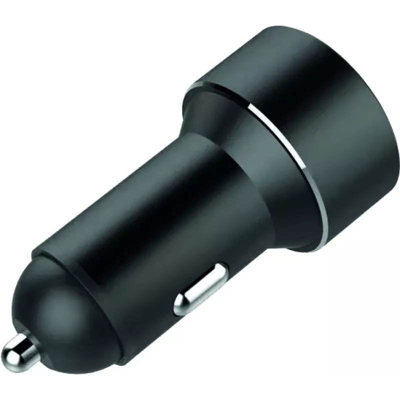 IWH dual-USB-autolader met spanningsweergave 4,8A (019062)
