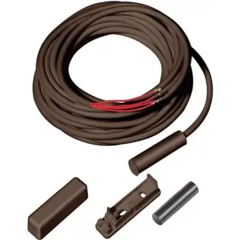 ABUS MK1010B bedrade magneetcontactsensor, bruin