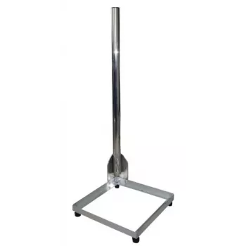 WEISS BS4040 aluminium balkonstandaard 40x40 cm basis, 1 m mast, 48 mm diameter 3040