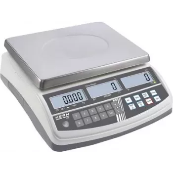 KERN CPB 6K0.1N telweegschaal, 6 kg capaciteit, 0,1 g afleesbaarheid, accu