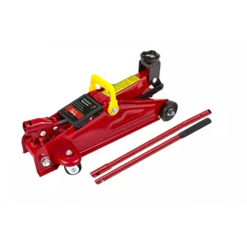IWH 2 t garagekrik, hefbereik 125–330 mm, rood, hydraulisch 010008