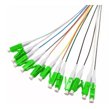 Tecline OM5 LC/UPC glasvezel-pigtails, 12-pack, 2,0 m, kleurgecodeerd 20500018