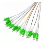 Tecline OM5 LC/UPC glasvezel-pigtails, 12-pack, 2,0 m, kleurgecodeerd 20500018