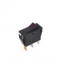 IWH rood verlichte wipschakelaar 12V/24V 10A ON-OFF SPST 19029