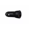 IWH dual USB-C autolader 2.1A zwart 019053
