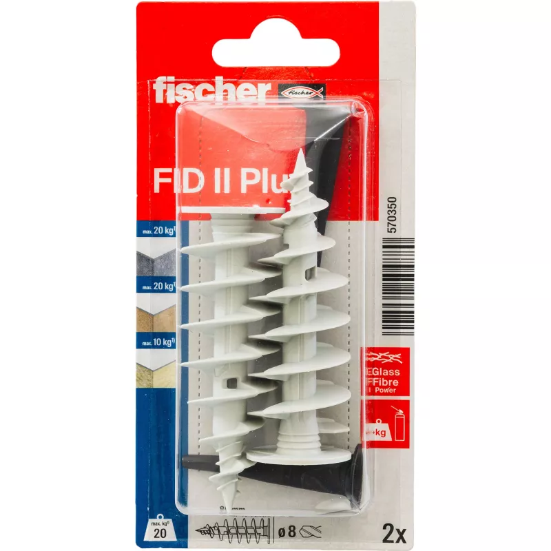 Fischer FID II Plus isolatieplug 80 mm, 2 stuks 570350