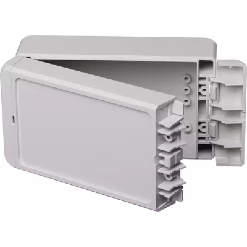 BOPLA CombiNorm-Compact wandbehuizing, ABS, lichtgrijs RAL 7035, 151 x 80 x 60 mm, IP65 96033125