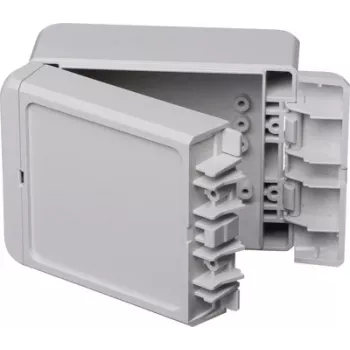 Bopla Bocube B 100806 ABS 7035 wandbehuizing, 113 x 80 x 60 mm, lichtgrijs (RAL 7035), IP66/IP67