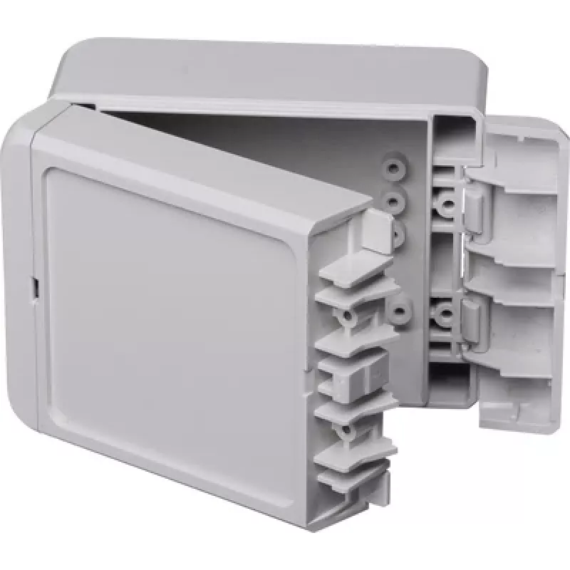Bopla Bocube B 100806 ABS 7035 wandbehuizing, 113 x 80 x 60 mm, lichtgrijs (RAL 7035), IP66/IP67
