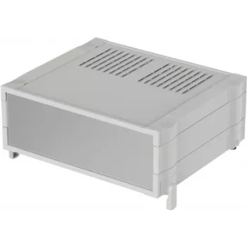 Bopla BO 62618 L BOTEGO tafelbehuizing met accessoires, 307,35 x 256,9 x 65,2 mm, ABS, lichtgrijs RAL 7035 68626091.MT2