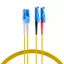 EFB-Elektronik duplex jumper LC-E2000 9/125µ OS2 LSZH geel 2,0mm 1m O0364.1