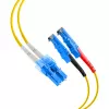 EFB-Elektronik duplex jumper LC-E2000 9/125µ OS2 LSZH geel 2,0mm 1m O0364.1
