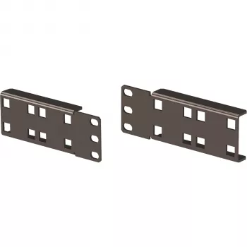 EFB PRO-PDU01.GR PDU-montagebeugelset, 1 HE, RAL 7035 lichtgrijs, 2 stuks