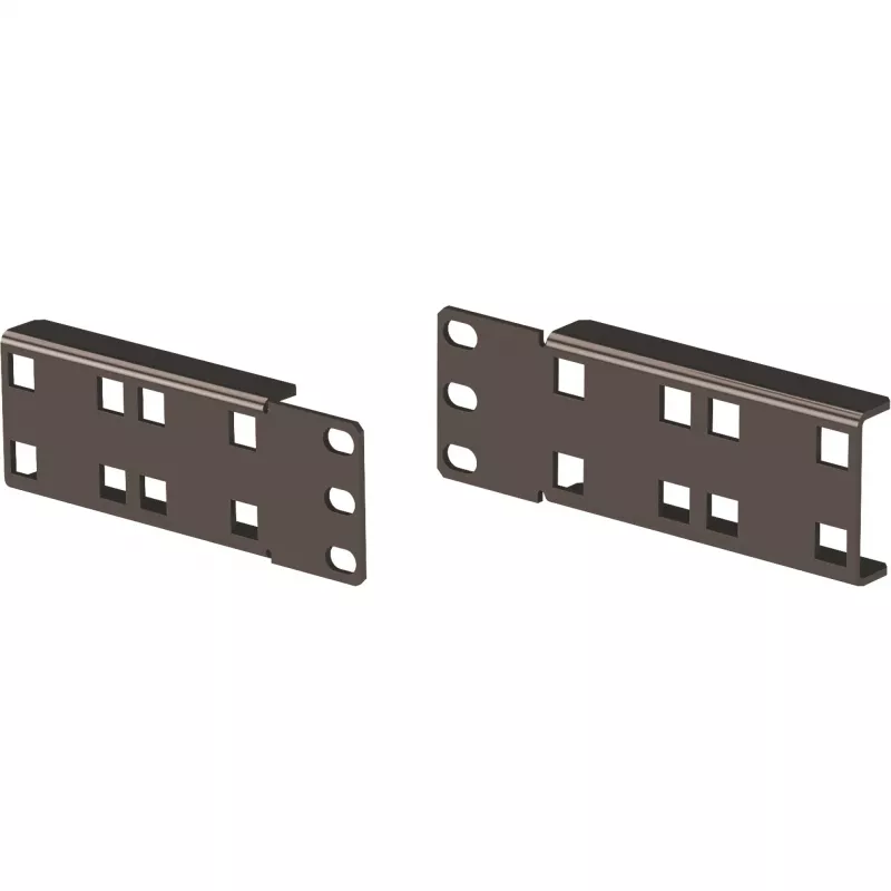 EFB PRO-PDU01.GR PDU-montagebeugelset, 1 HE, RAL 7035 lichtgrijs, 2 stuks