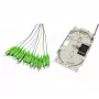 Tecline glasvezel lascassette met 12x OM5-pigtails, SC/UPC, 2,0 m, 12-pack 20500027