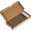 EFB E-20094-24 RJ45 Keystone Slimline/Shortbody Cat.6A component-gecertificeerd zilver, 24 stuks