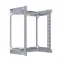 EFB Elektronik WGX-BF15 achterframe voor X-Rack wandbehuizing, 15U, 600x766mm, verzinkt