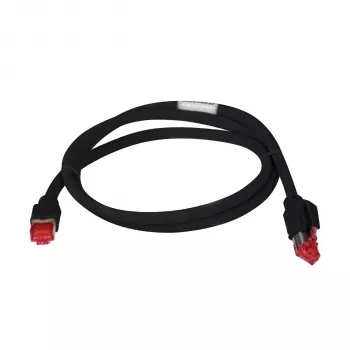 EFB Elektronik Cat.7 S/FTP LSZH patchkabel, RJ45, zwart, 0,15 m K0700SW.0,15