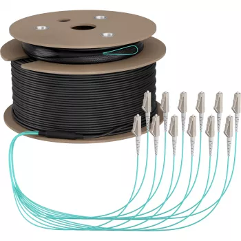 EFB Elektronik trunkkabel U-DQ ZN BH OM3 12G 1x12 LC-LC 100m Dca LSZH - 100 m O8342S100OM3
