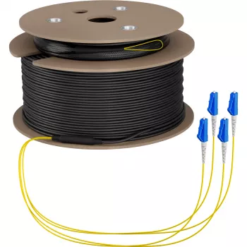 EFB Elektronik trunk-kabel U-DQ ZN BH OS2 4E 1x4 LC-LC 50m Dca LSZH G675A1 - 50 m O8303S50OS2