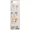 Fischer DuoTec 10 K NV hollewandplug 50 mm met schroef, 1 set 537262