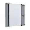 EFB Elektronik glazen deur voor X-Rack wandbehuizing 12U grijs RAL 7035 (WGX-TUR12GR.G)