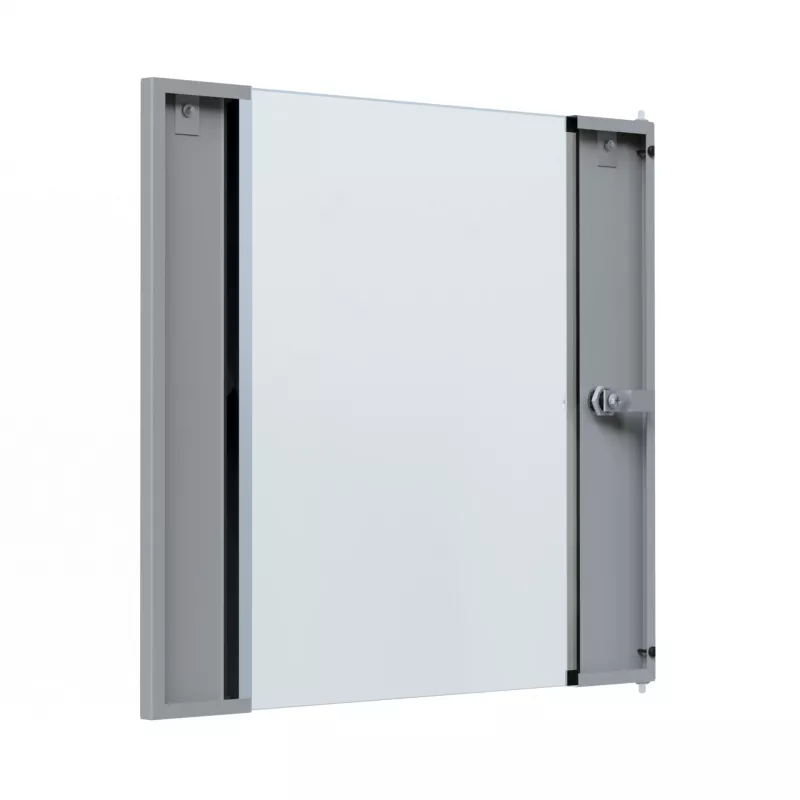 EFB Elektronik glazen deur voor X-Rack wandbehuizing 12U grijs RAL 7035 (WGX-TUR12GR.G)