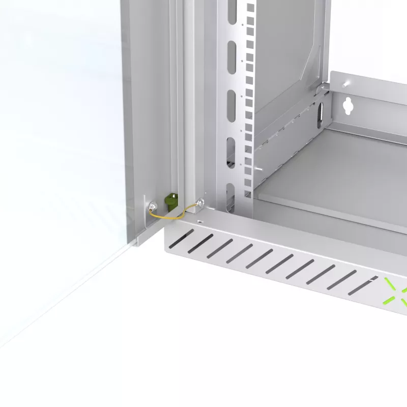 EFB Elektronik glazen deur voor X-Rack wandbehuizing 12U grijs RAL 7035 (WGX-TUR12GR.G)