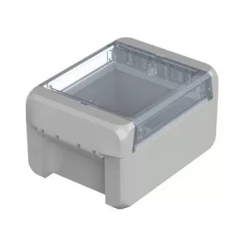 BOPLA EUROMAS II wandbehuizing, polycarbonaat, lichtgrijs (RAL 7035), 113 x 80 x 60 mm, IP65, IK07, UL 94 V-0 96022125