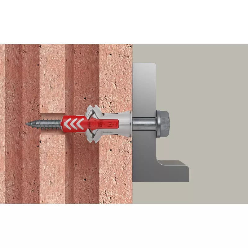 fischer DuoPower ETA 8x40 FPF II plug met schroeven, 50 stuks 564789