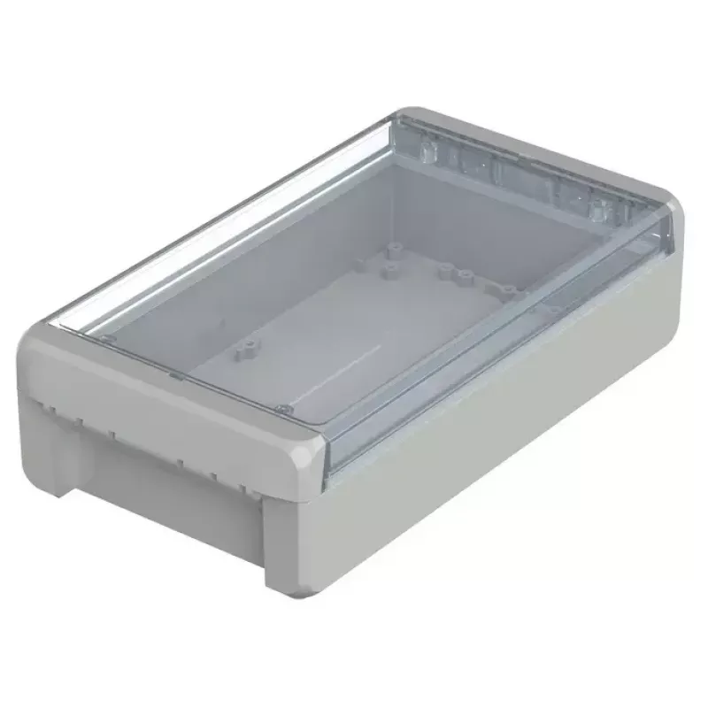 BOPLA EUROMAS II wandbehuizing, polycarbonaat, lichtgrijs (RAL 7035), 60x125x231 mm 96025225