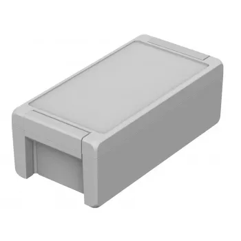 Bopla BA 241309 F-7035 universele behuizing 259 x 128 x 90 aluminium lichtgrijs (RAL 7035) 00125235