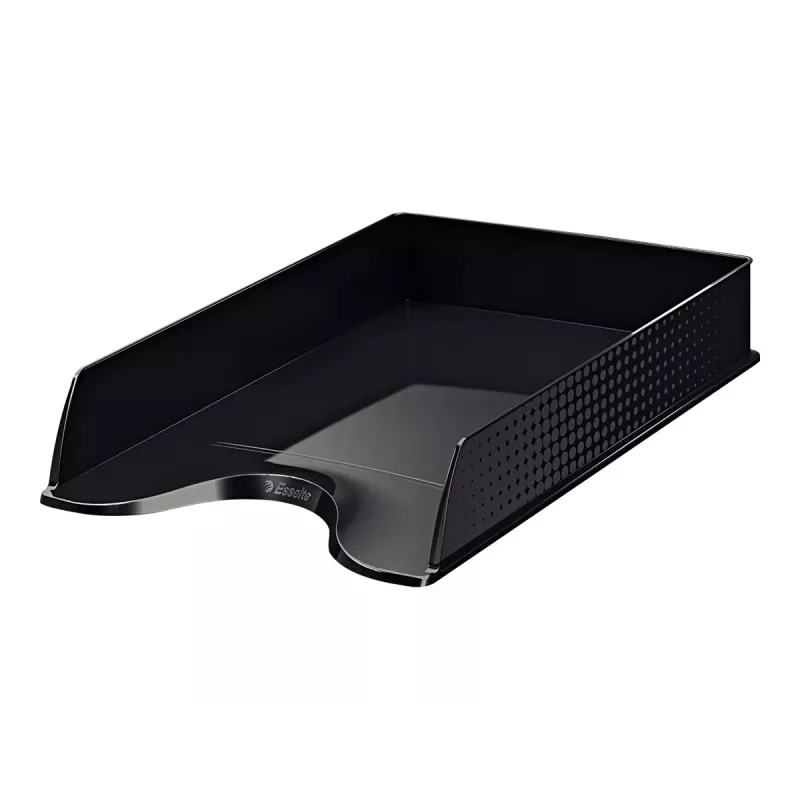 LEITZ Esselte Fusion A4 briefbak, zwart, stapelbaar, 10-pack (623692)