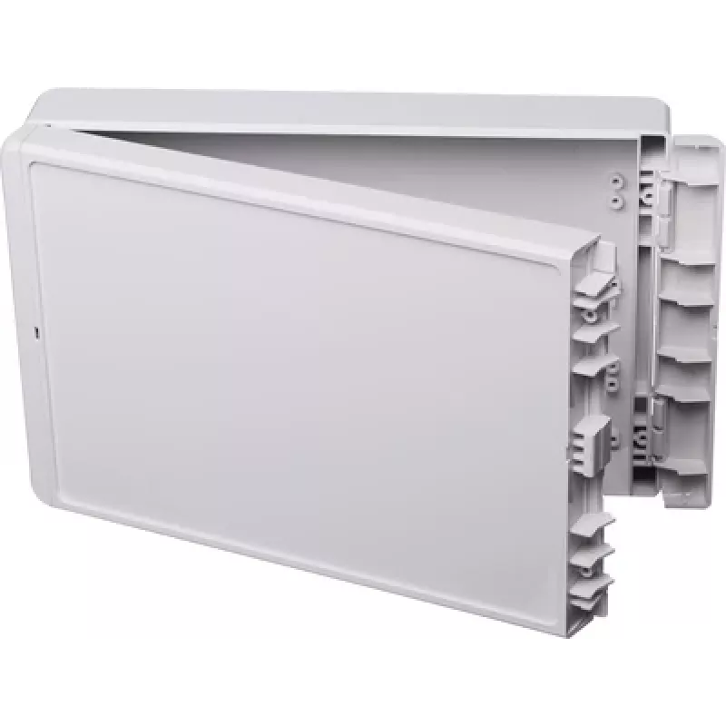 BOPLA EUROMAS II wandbehuizing, polycarbonaat, lichtgrijs (RAL 7035), 271 x 170 x 60 mm, IP65, IK08 96016325
