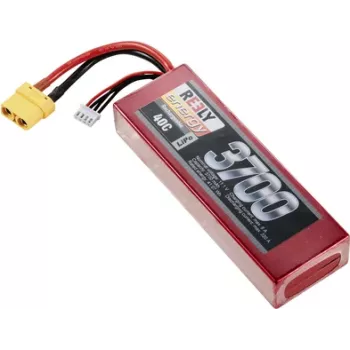 Reely LiPo accupack 11,1V 3700mAh 3S 40C hardcase XT90 (RE-7851483)