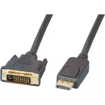 EFB Elektronik DisplayPort naar DVI-D kabel, 2 m, zwart, aangegoten, duimschroeven K5564SW.2