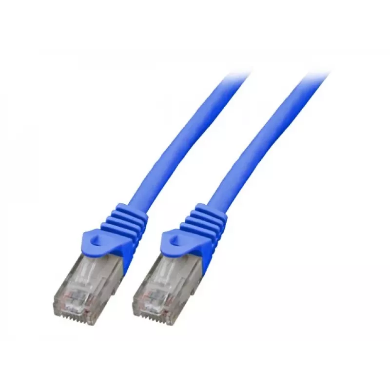 EFB-Elektronik RJ45 patchkabel Cat.5e U/UTP LSZH CCA AWG24/7 blauw 20m (K8110BL.20)