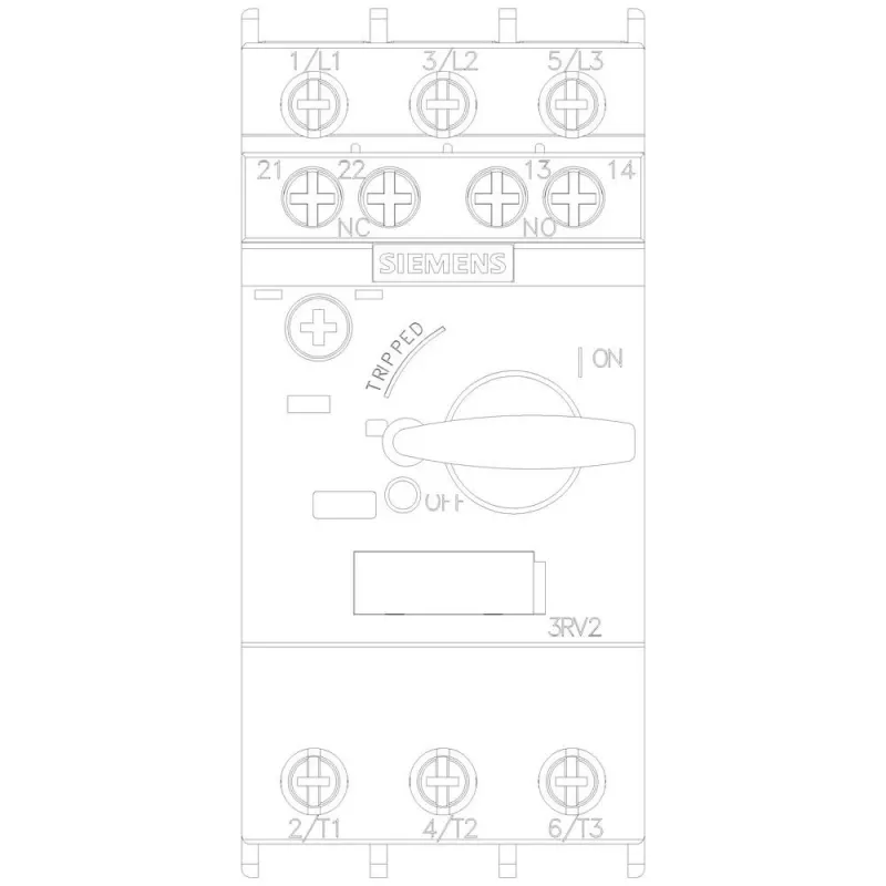 SIEMENS 3RV2021-1KA15 Vermogensschakelaar