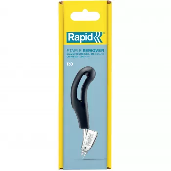 RAPID TOOLS R3 tacker-verwijderaar, zilver/zwart, stalen bekken, ergonomische greep 5001701